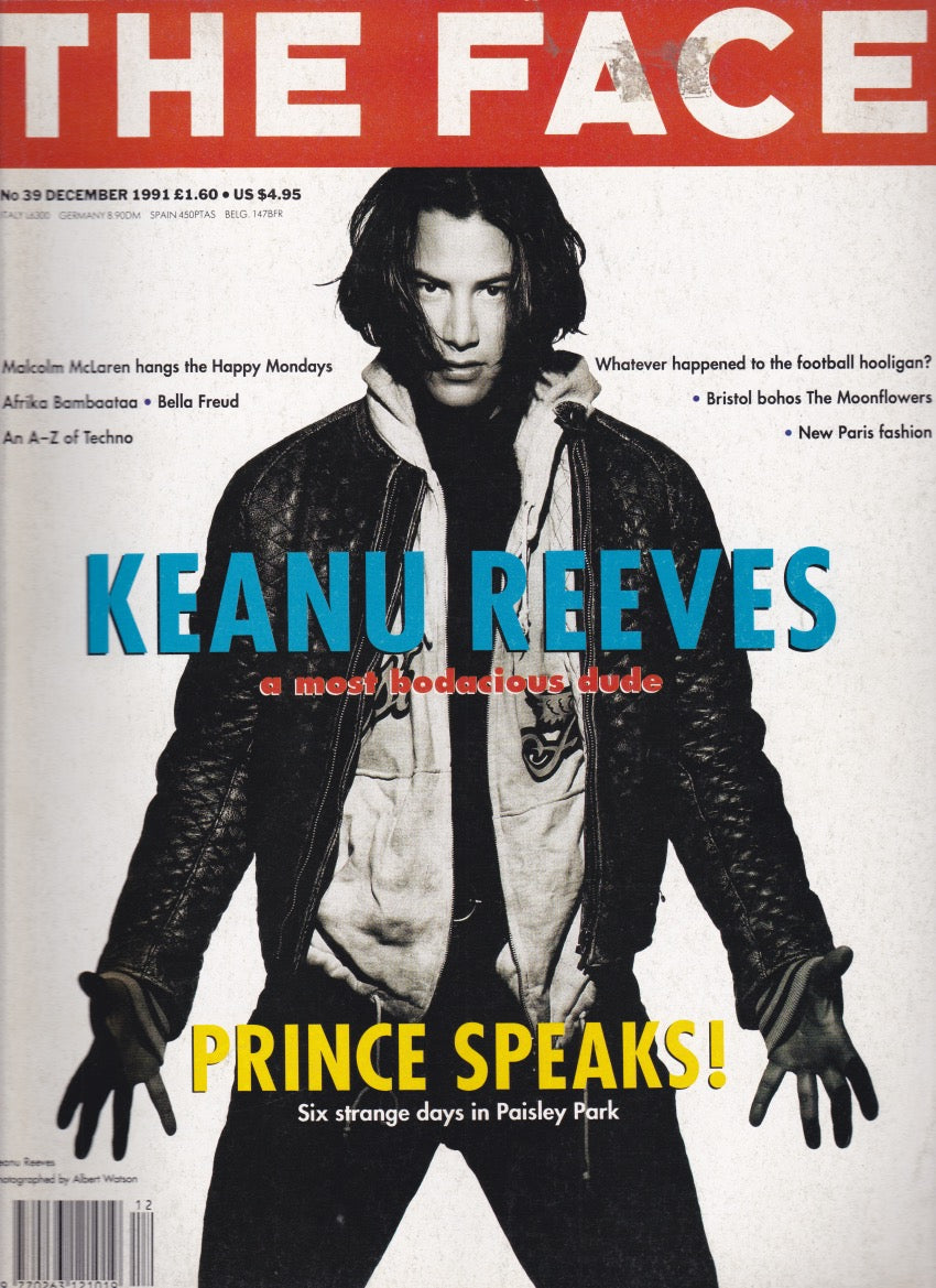 The Face Magazine Keanu Reeves - 1991