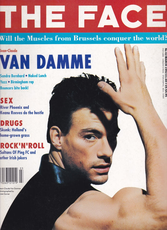 The Face Magazine - Jean Claude Van Damme 1992