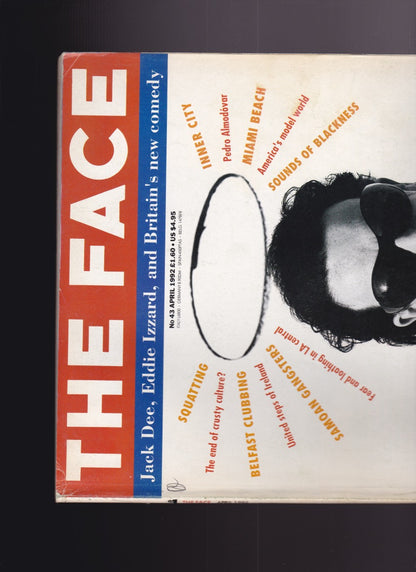 The Face Magazine Bono U2 - 1992