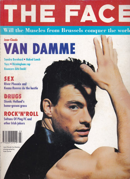The Face Magazine - Jean Claude Van Damme 1992