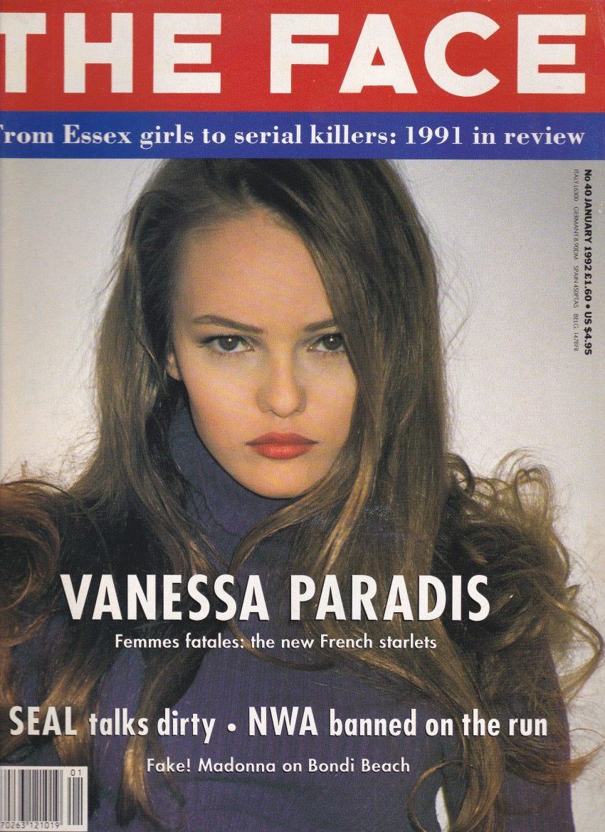 The Face Magazine Vanessa Paradis - 1992