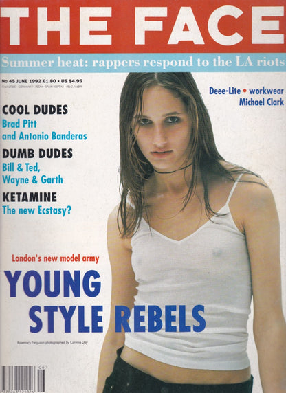 The Face Magazine Rosemary Ferguson - 1992