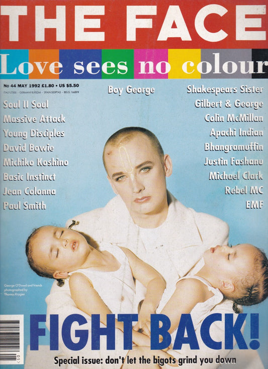 The Face Magazine Boy George - 1992