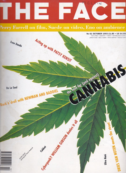 The Face Magazine 1993 - Cannabis
