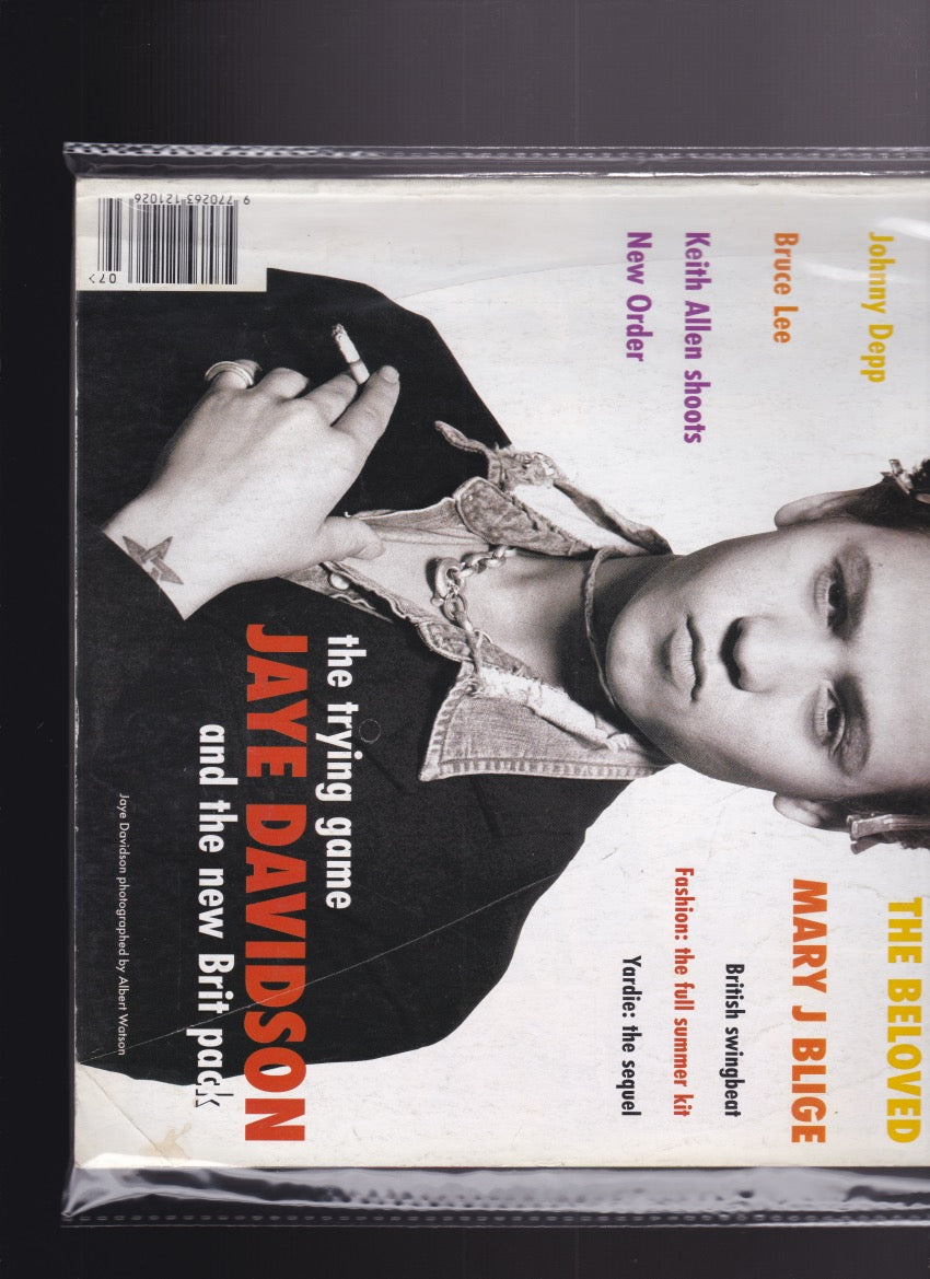 The Face Magazine 1993 - Jaye Davidson