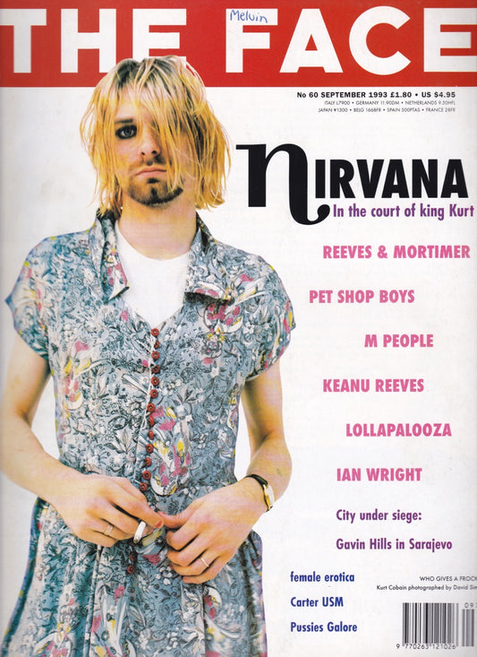 The Face Magazine 1993 - Kurt Cobain