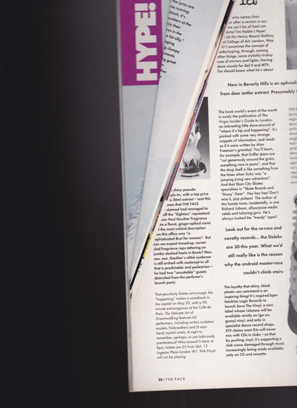 The Face Magazine 1993 - Jamiroquai