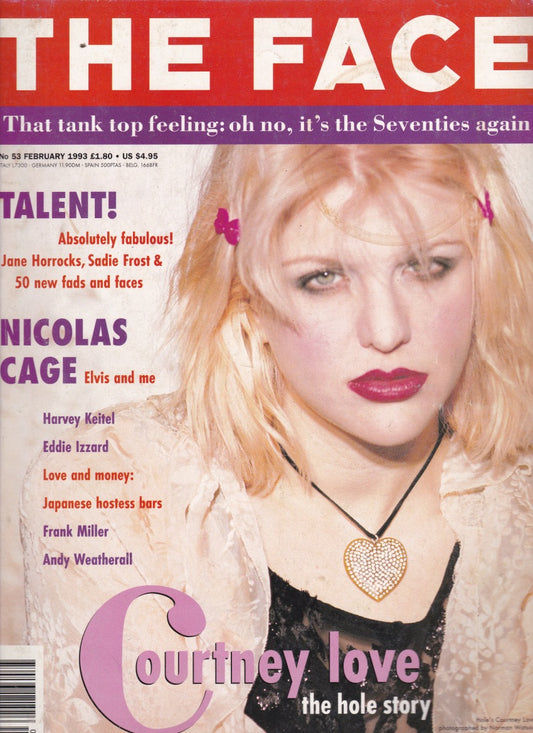 The Face Magazine 1993 - Courtney Love