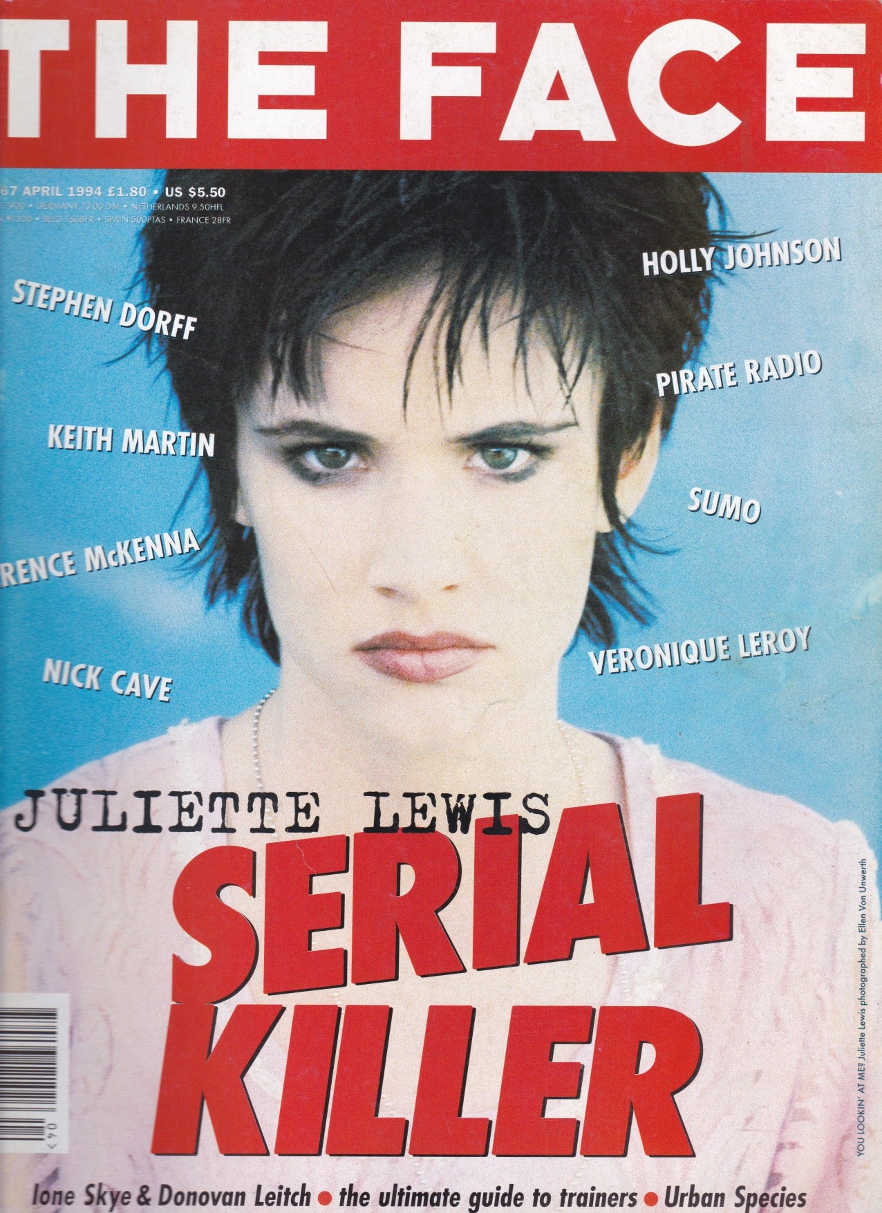 The Face Magazine 1994 - Juliette Lewis