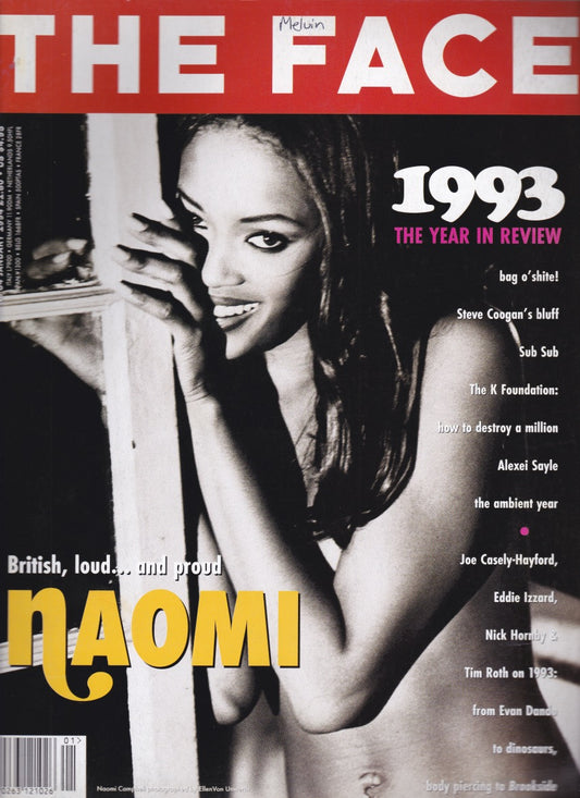 The Face Magazine 1994 - Naomi Campbell