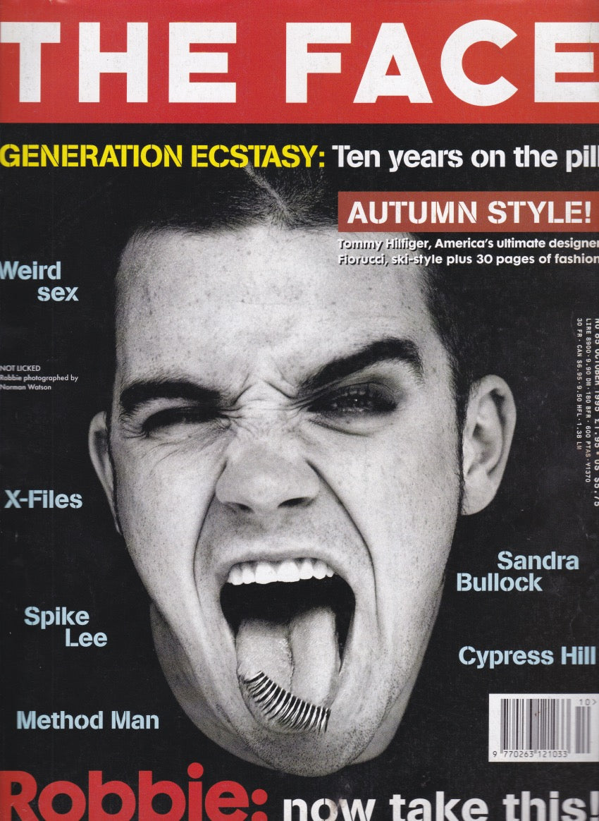 The Face Magazine 1995 - Robbie Williams
