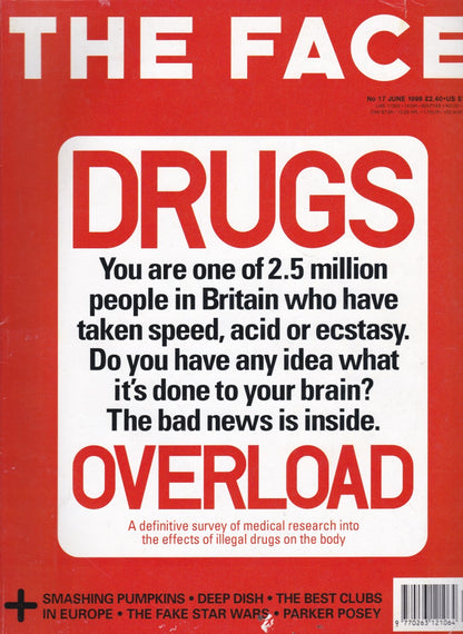 The Face Magazine 1998 - Drugs