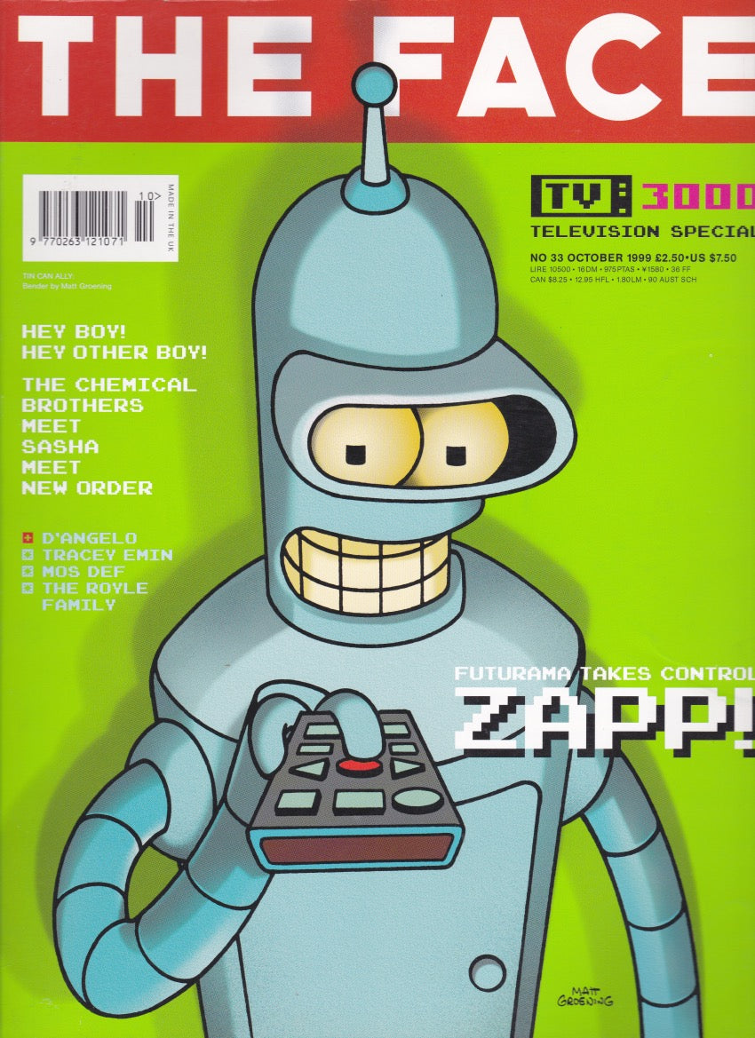 The Face Magazine 1999 - Futurama