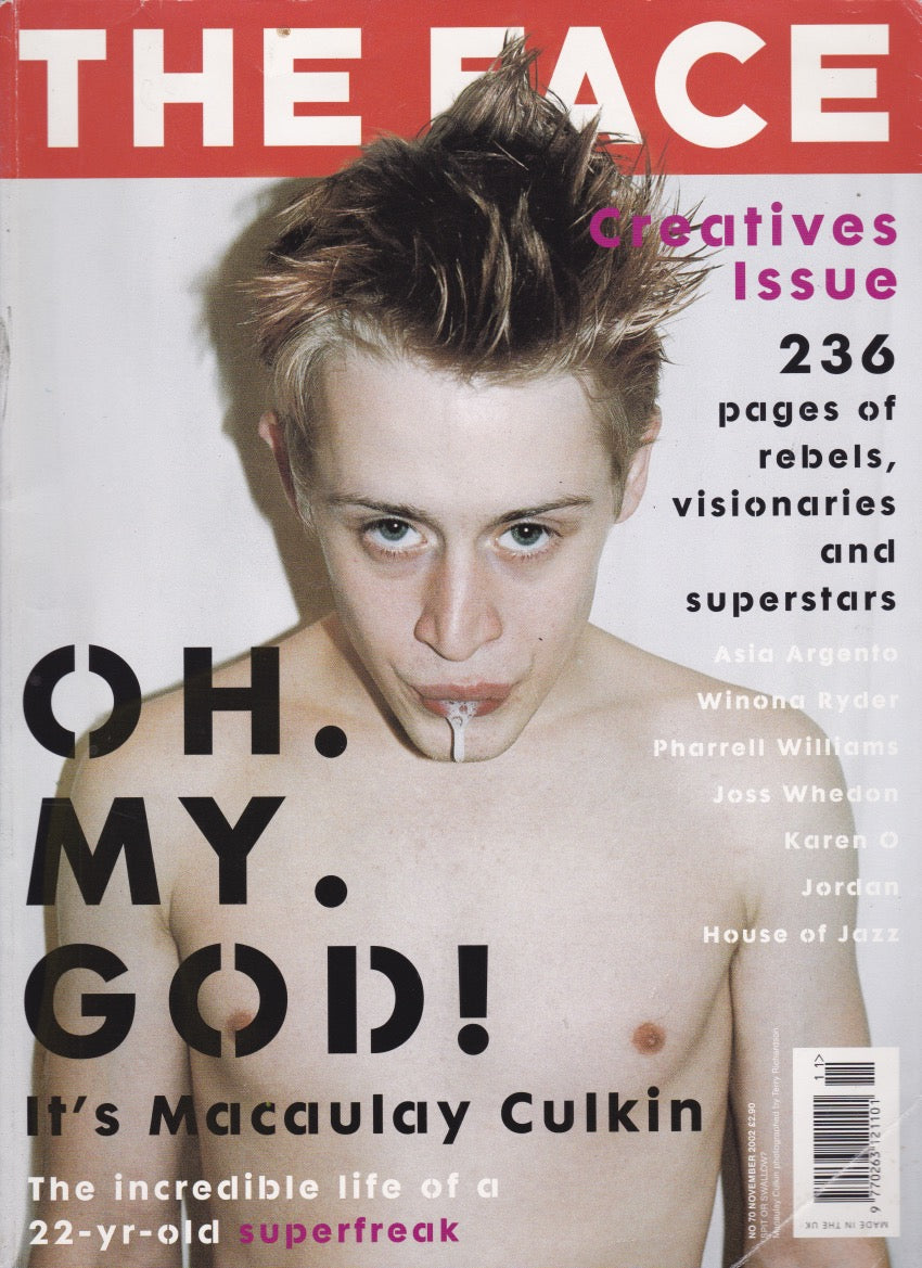 The Face Magazine - Macaulay Culkin 2002