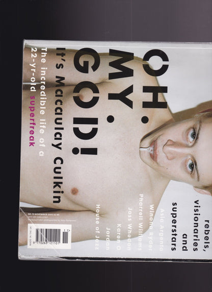 The Face Magazine - Macaulay Culkin 2002