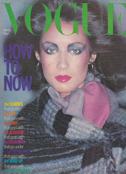 Vogue Magazine August 1976 - David Bailey.