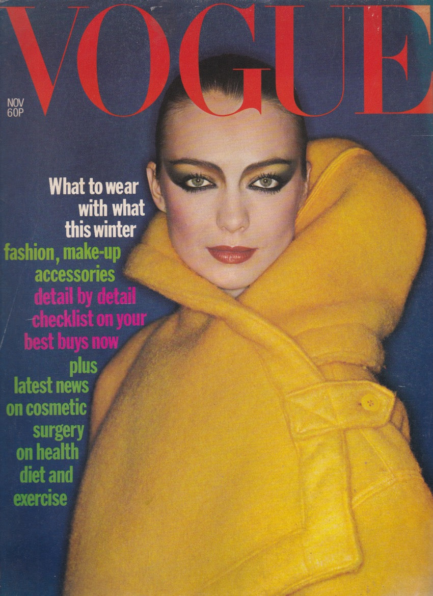Vogue Magazine November 1976 - Vibeke Knudsen