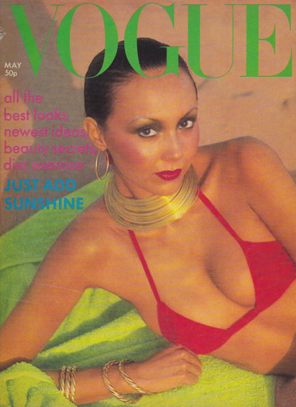 Vogue Magazine May 1976 - Marie Helvin