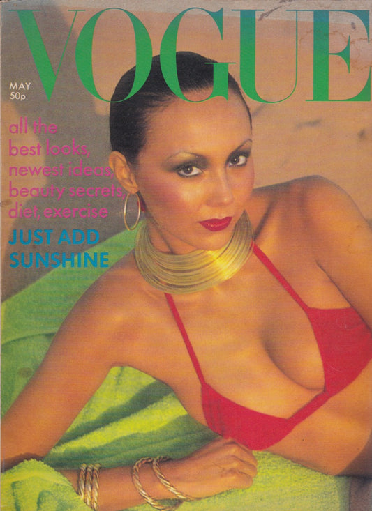 Vogue Magazine May 1976 - Marie Helvin
