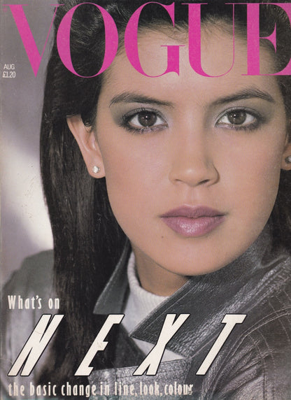 Vogue Magazine August 1982 - Phoebe Cates