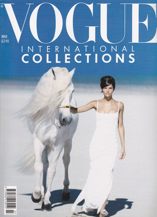 Vogue Magazine March 1990 - Helena Christensen