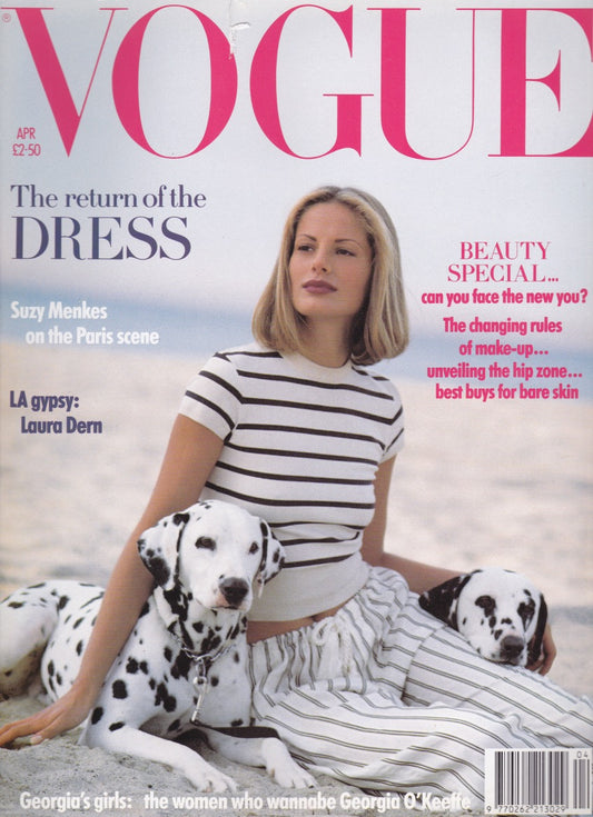 Vogue Magazine April 1993 - Anja Kneller