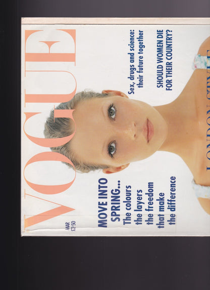 Vogue Magazine March 1993 - Kate Moss