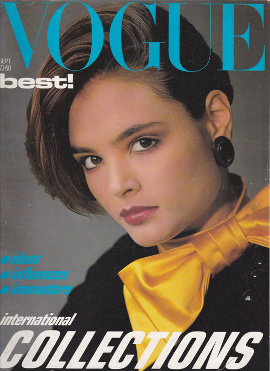 Vogue Magazine September 1983 - Talisa Soto