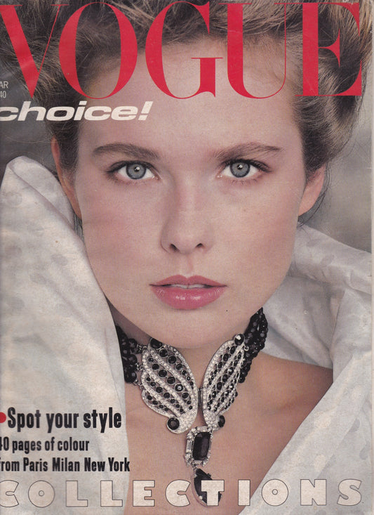 Vogue Magazine March 1983 - Rico Puhlmann