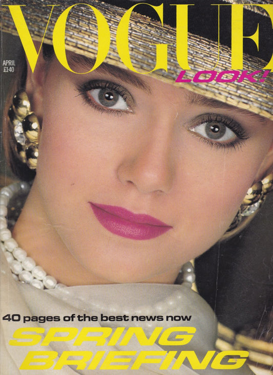 Vogue Magazine April 1983 - Vanessa Angel