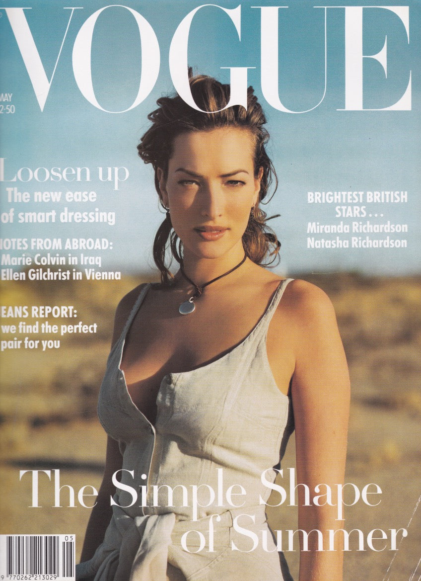Vogue Magazine May 1993 - Tatjana Patitz