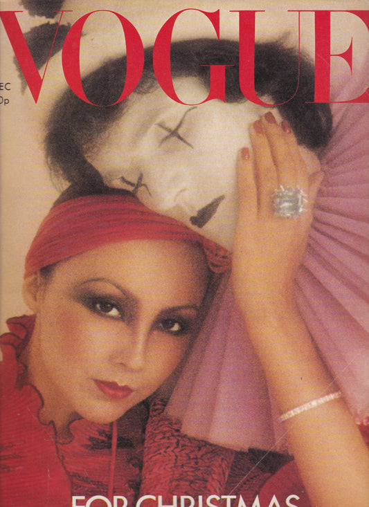 Vogue Magazine December 1975 - Marie Helvin