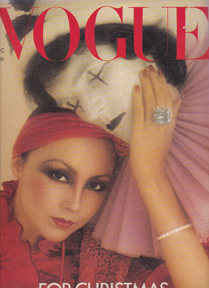 Vogue Magazine December 1975 - Marie Helvin