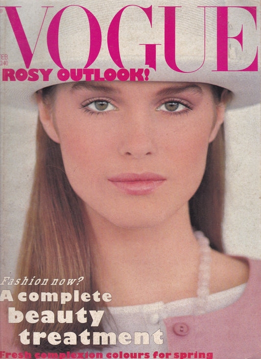Vogue Magazine February 1983 - Jacki Adams
