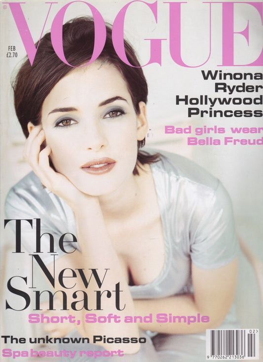 Vogue Magazine February 1994 - Winona Ryder