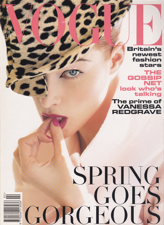 Vogue Magazine February 1995 - Meghan Douglas.