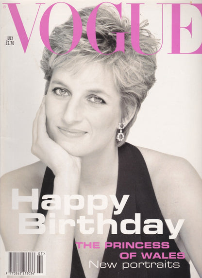 Vogue Magazine July 1994 - Princess Diana