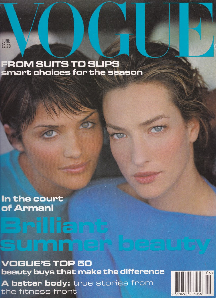 Vogue Magazine June 1994 - Tatjana & Helena