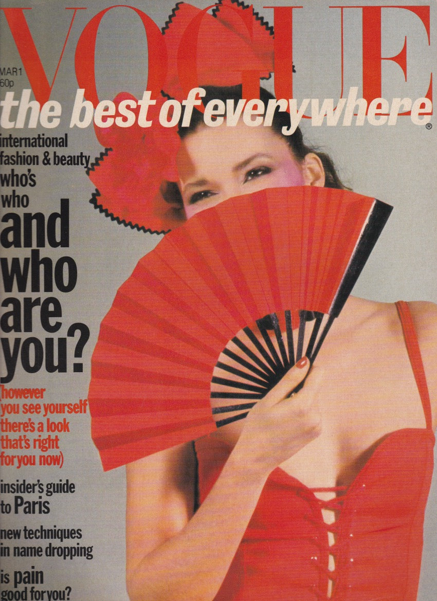 Vogue Magazine March 1977 - Marcie Hunt