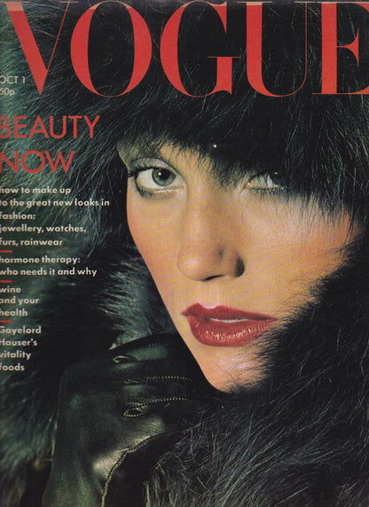 Vogue Magazine October 1975 - Anna Anderson