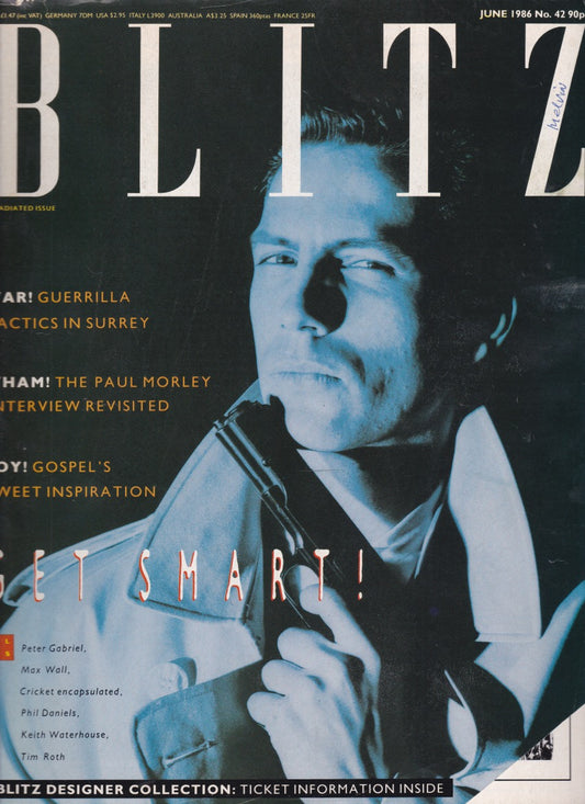 Blitz Magazine 1986 - Mark Lipsey