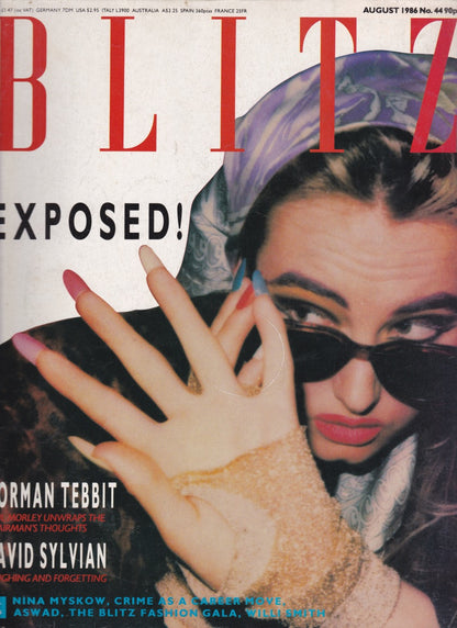 Blitz Magazine 1986 - David Sylvian