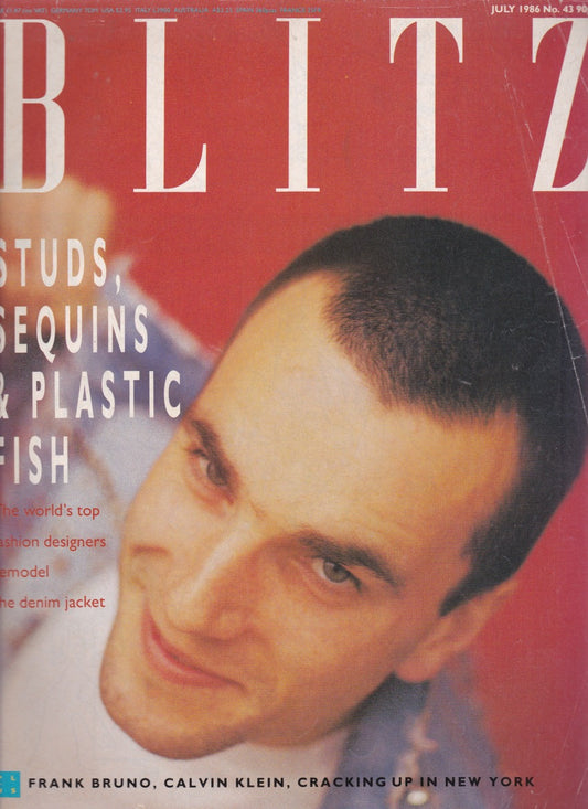 Blitz Magazine 1986 - Daniel Day Lewis