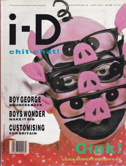 I-D Magazine 48 - Leigh Bowery 1987