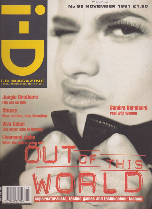 I-D Magazine 98 - Sandra Bernhard 1991