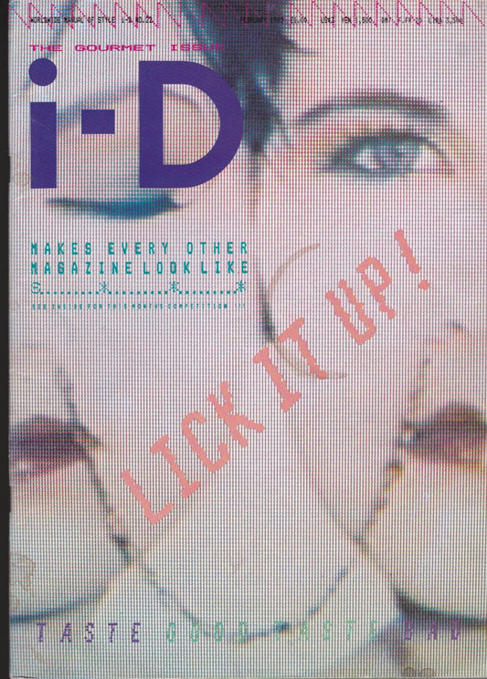 I-D Magazine 22 - The Gourmet Issue